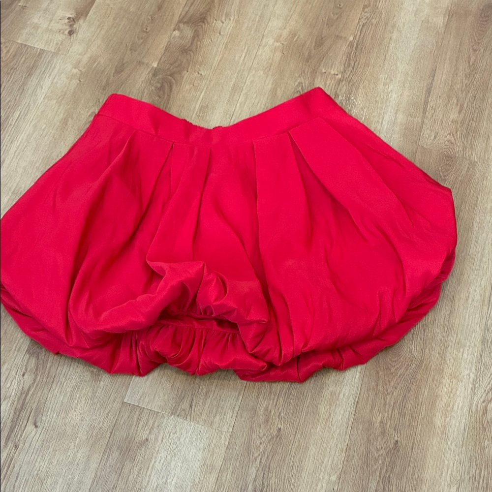 Red Women's‎ Bubble Skirt